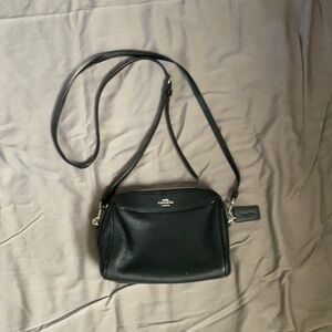 Coach Black Crossbody Bag with Adjustable Strap